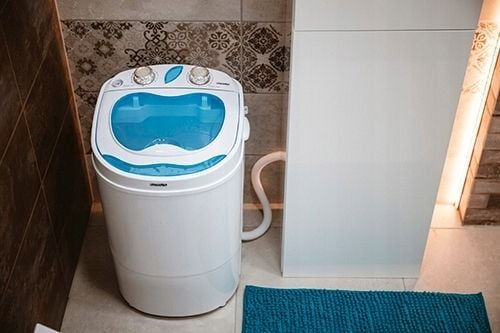 Pralko-wirówka turystyczna MS 8053 - kompaktowa, 3kg, wirowanie na Arena.pl