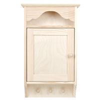 Szafka na KLUCZE retro decoupage PL 9 haczyków