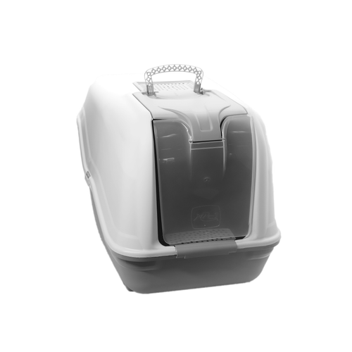 Kuweta duża dla kota z filtrem NETTA MAXI DARK niebieska XL 66x49x50 na Arena.pl