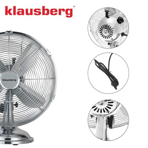 wentylator wiatrak cyrkulacyjny biurkowy klausberg kb-7537 na Arena.pl