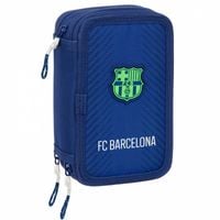 Piórnik FC Barcelona z wyposażeniem 412525857 niebieski