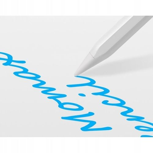 Rysik pojemnościowy aktywny dotykowy do tabletu telefonu Stylus Pen biały na Arena.pl