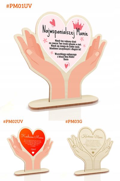 PREZENT NA DZIEŃ MAMY STATUETKA Z TWOIM PODPISEM zdjęcie 5