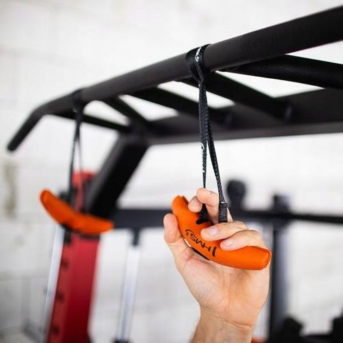 Dynamiczne Uchwyty do podciągania NA DRĄŻKU do wyciągu z taśmami 194kg MAX na Arena.pl