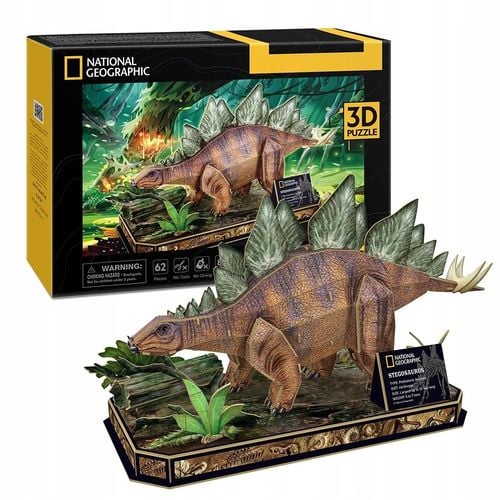 puzzle 3d national geographic stegozaur 0541 na Arena.pl