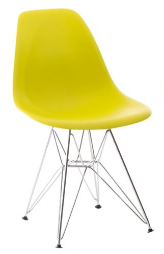 Krzesło P016 PP dark olive, chromowane nogi na Arena.pl