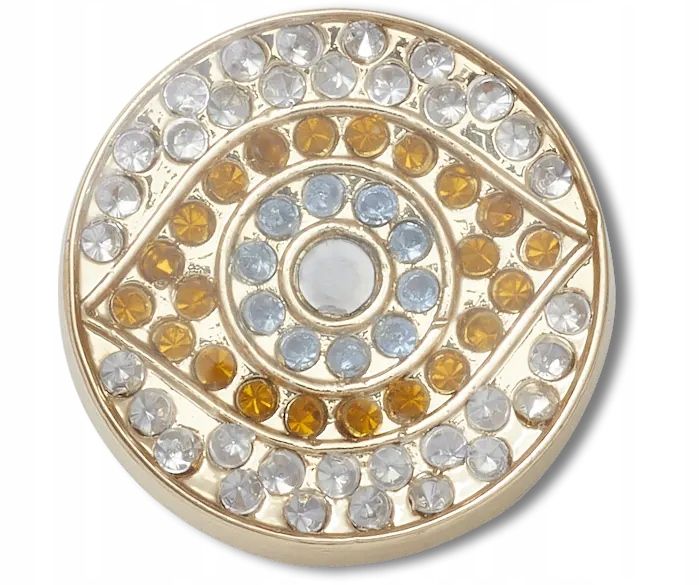 Przypinka Ozdoba Jibbitz Charms Pin Do Butów Crocs Bling Eye zdjęcie 1