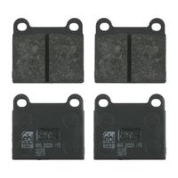 Klocki hamulcowe PRZÓD VW Polo 2 1984 1985 1986 1987 1988 1989 1990 1991