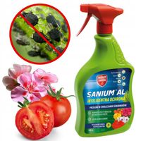 SANIUM AL ŚRODEK OWADOBÓJCZY DŁUGODZIAŁAJĄCY MSZYCE MĄCZLIK SZKLARNIOWY 1L