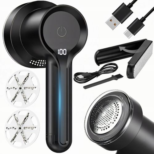 GOLARKA DO UBRAŃ TAPICERKI SWETRÓW 3 POZIOMY PRĘDKOŚCI GŁOWICE WYMIENNE na Arena.pl