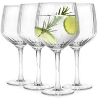 4x Kieliszki do Ginu Aperola Koktajli Wody Duże Zestaw Kieliszków 580 ml