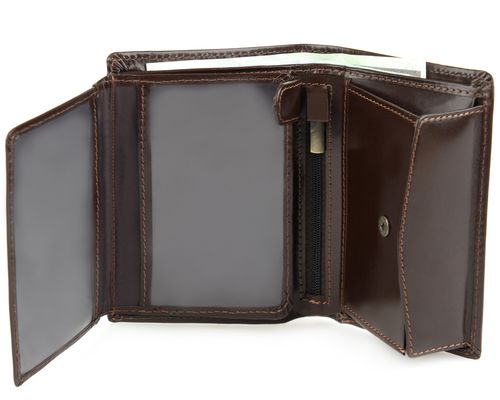 Portfel męski Clip - Stefania Brązowy na Arena.pl