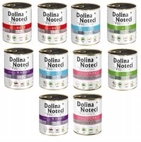 DOLINA NOTECI DLA PSA MIX SMAKÓW 10x 800g BEZ RYB I DROBIU