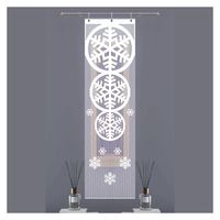 Firanka Talvi 50x165 cm DomoweTekstylia WN95T9 165 | Święta Boże Narodzenie