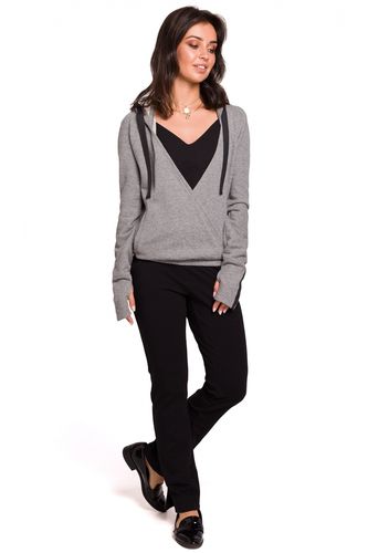 Bluza Damska Model B127 Grey - BE Szary M na Arena.pl