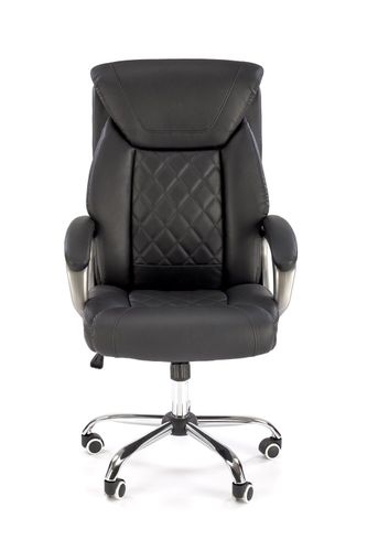 Fotel biurowy Einar PU czarny na Arena.pl