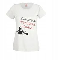 KOSZULKA ODLOTOWA TEŚCIOWA T-SHIRT Z IMIENIEM