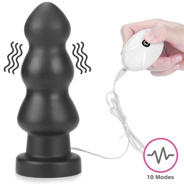 7.8"" King Sized Vibrating Anal Rigger zdjęcie 10