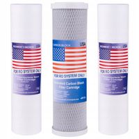 ZESTAW FILTRÓW PÓŁROCZNY OSMOZA USA RO5 RO6 RO7