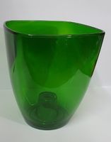 osłonka / doniczka storczyk 15 transparent zielona