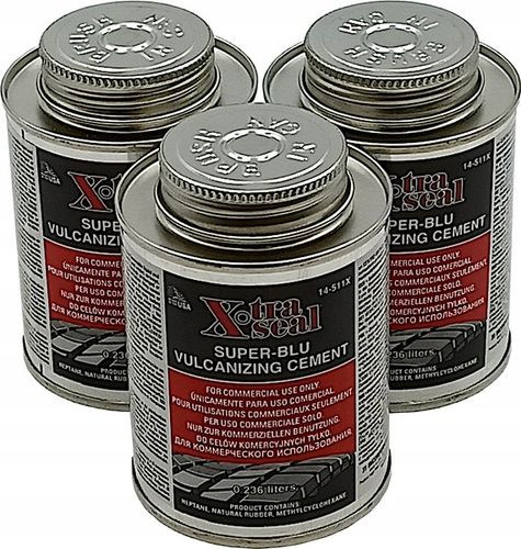 Klej aktywator na zimno SUPER-BLU 237ml z pędzlem łaty naprawa opon dętek na Arena.pl