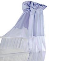 Baldachim uniwersalny z kokardą niebieski jeans