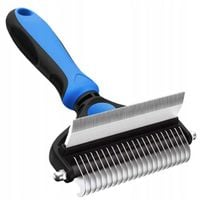 SZCZOTKA PREMIUM DLA PSA KOTA TRYMER GRZEBIEŃ DWUSTRONNY DO SIERŚCI WŁOSÓW