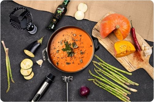 Blender ręczny 1500W czarny Berdsen tytanowe ostrza wielofunkcyjny 5w1 na Arena.pl