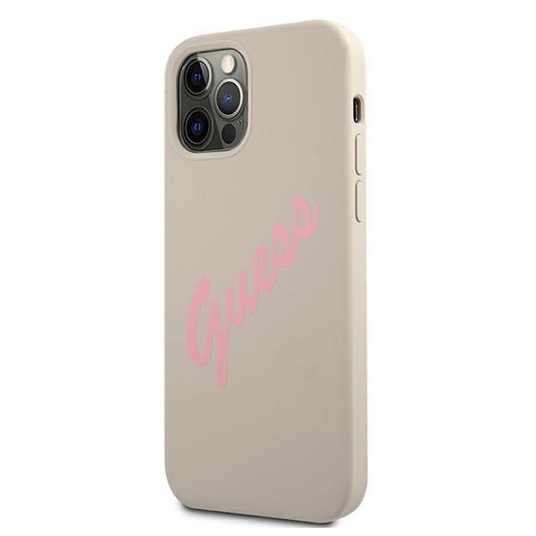 Etui Guess do iPhone 12, iPhone 12 Pro, Różowy zdjęcie 2