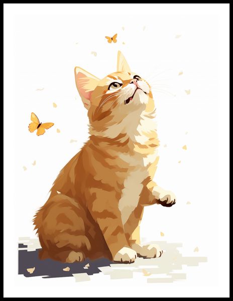 Plakat 60x80cm Motyle i Marzenia zdjęcie 3