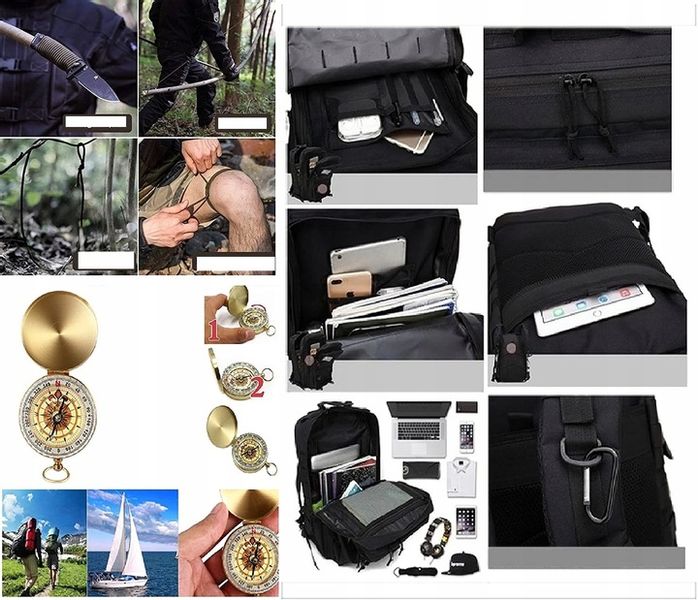 MEGA WOJSKOWY ZESTAW SURVIVALOWY TORBA APTECZKA XL zdjęcie 11