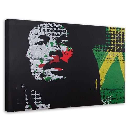 Obraz na płótnie, Bob Marley - portret 100x70 na Arena.pl