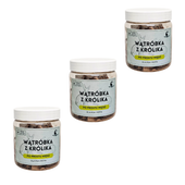 3 x liofilizowana wątróbka z królika 80g dla psa i kota | witamina B12