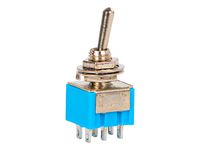 Przełącznik MTS 202 3A 250V podwójny on-on op.