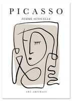 Plakat Picasso portret 30x40 cm