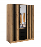 Nowoczesna Szafa 3-drzwiowa 150cm Votan Lamele ST