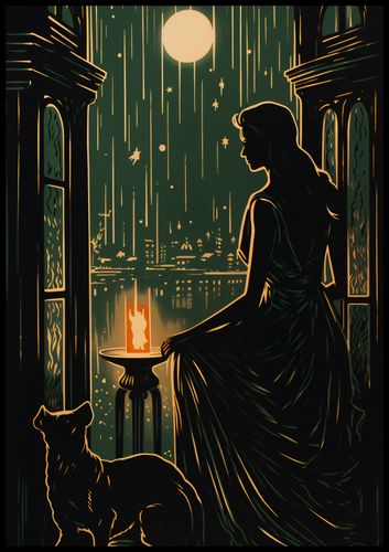 Plakat 70x100cm Nocne Szeptanie na Arena.pl