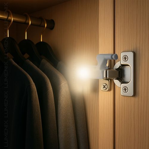 Zestaw 10x Lampka do szafki ZAWIAS DRZWI 3x LED NW na Arena.pl