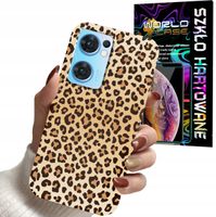 ETUI DO OPPO FIND X5 LITE - PANTERKA WZORKI MODNE WZORY DLAKOBIET + SZKŁO