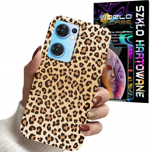 ETUI DO OPPO FIND X5 LITE - PANTERKA WZORKI MODNE WZORY DLAKOBIET + SZKŁO na Arena.pl