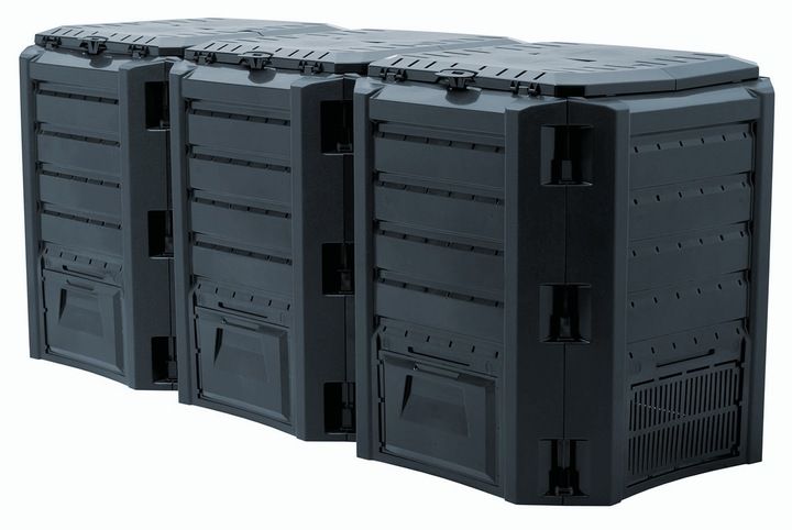 KOMPOSTOWNIK 1200L TRZY KOMORY NOWY MODEL zdjęcie 1