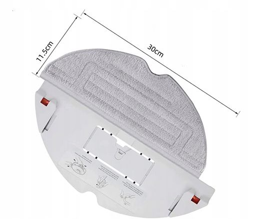 10x MOP DO ROBOROCK S8, S8 +, S8 PRO ULTRA zdjęcie 6