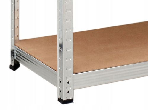 REGAŁ MAGAZYNOWY GARAŻOWY METALOWY WARSZTATOWY OCYNK 2W1 MDF 150cm na Arena.pl