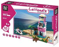 klocki blocki lalilandia 303el latarnia morska