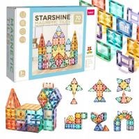 Klocki magnetyczne dla dzieci duże edukacyjne zestaw konstrukcyjny 70 el