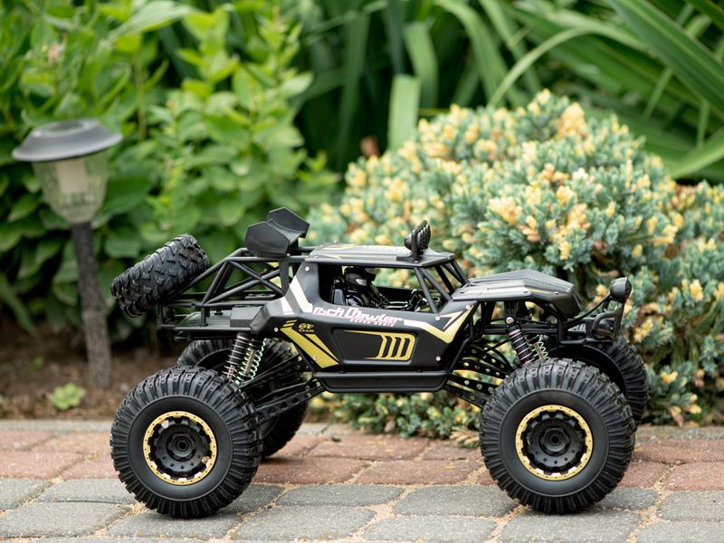 Samochód zdalnie sterowany RC Rock Crawler 2,4GHz 1:8 51cm metal BLACK zdjęcie 10