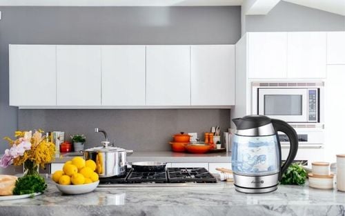 Czajnik elektryczny z regulacją temp. szklany podświetlenie LED 1,8l 2200 W na Arena.pl