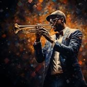 Plakat 70x70cm Symfonia na Trąbce