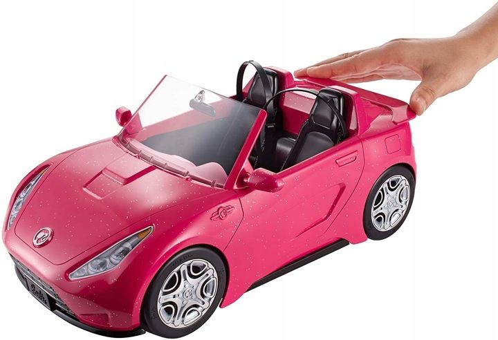 Samochód dla Lalek Różowy Cabrio 34 cm zdjęcie 7