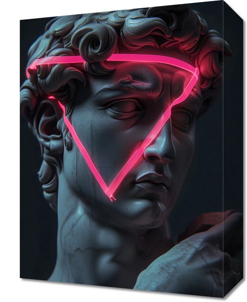 Obraz 30x40cm Neonowy Renesans zdjęcie 1